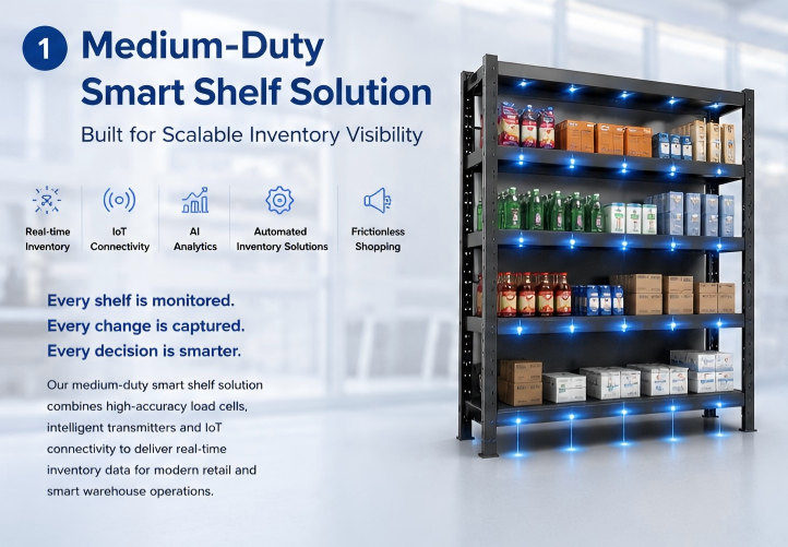 Amowellsensor load cell for smart shelves